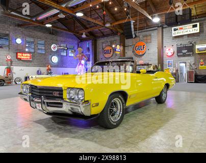 Skylark 1971 de Buick en exposition dans les collections Lemay au Marymount de Tacoma, Washington Banque D'Images