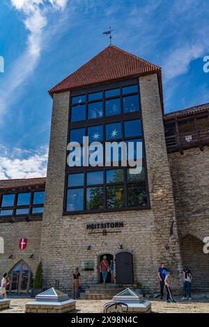 Musée Neitsitorn (Tour de la jeune fille) à Tallinn, Estonie Banque D'Images