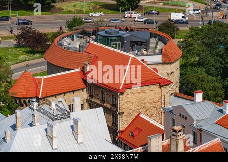 Tour FAT Margaret et musée maritime estonien à Tallinn, Estonie Banque D'Images