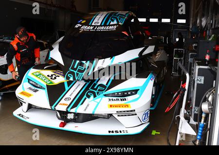 Impressionen am Mittwoch Max Hofer (Perchtholdshof/AUT) / Christian Gebhardt (Aichtal/DEU) / Fabian Vettel (Francfort/DEU) / Ben Doerr (Butzbach/DEU), #55, KTM X-Bow GT2, Team Doerr Motorsport (DEU), Motorsport, ADAC Ravenol 24H Rennen Nuerburgring, Nuerburg, 30.05.2024 2024, Miterburg, Fageroch.06.06.06.06.06.06.06. 29.05.2024 Foto : Eibner-Pressefoto/Juergen Augst Banque D'Images