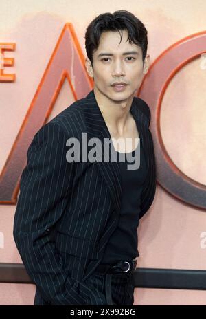 28 mai 2024, Londres, Angleterre, Royaume-Uni - Manny Jacinto assiste à la première Acolyte UK, Odeon luxe, Leicester Square Banque D'Images