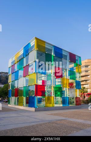 Centre Pompidou, Malaga, Andalousie, Espagne Banque D'Images