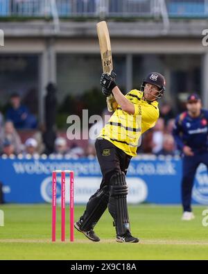 James Bracey du Gloucestershire lors du match Vitality Blast T20 au Seat unique Stadium de Bristol. Date de la photo : jeudi 30 mai 2024. Banque D'Images