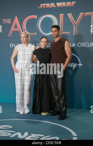 Madrid, Espagne. 30 mai 2024. L'actrice Dafne Keen assiste à l'événement des fans 'The acolyte' au cinéma Callao le 30 mai 2024 à Madrid, en Espagne. (Photo par Oscar Gonzalez/Sipa USA) crédit : Sipa USA/Alamy Live News Banque D'Images