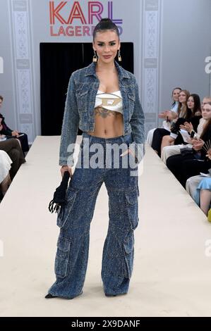 Tschäry Fäiry BEI der Premiere der Disney Serie 'Becoming Karl Lagerfeld' im Zoo Palast. Berlin, 30.05.2024 Banque D'Images