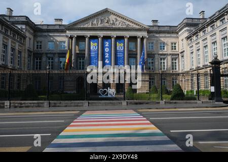 Chambre du Parlement belge (Palais de la Nation) Bruxelles Belgique Banque D'Images