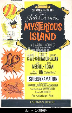 MYSTERIOUS ISLAND (1961), réalisé par CY ENDFIELD. Crédit : COLUMBIA PICTURES / album Banque D'Images