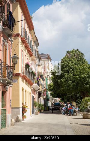 City skyline, Cagliari, Sardaigne, Italie Banque D'Images