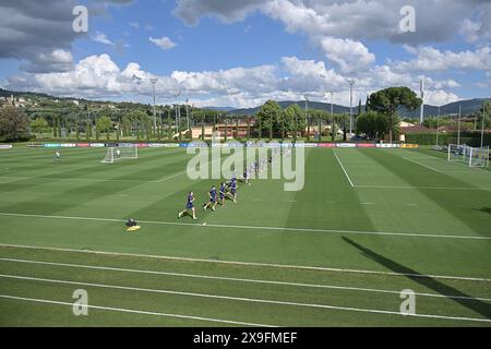 31 mai 2024, Federal Tecnichal Center, Coverciano, Italie ; Euro 2024 Football; équipe italienne de football Banque D'Images