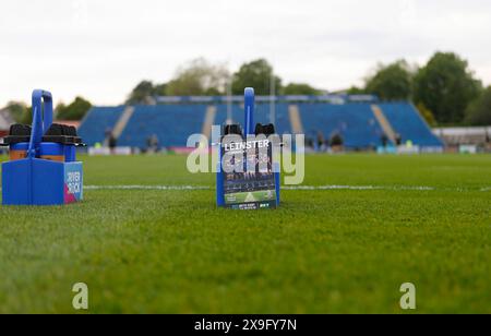 RDS Arena, Ballsbridge, Dublin, Irlande. 31 mai 2024. United Rugby Championship, Leinster versus Connacht ; The match programme Credit : action plus Sports/Alamy Live News Banque D'Images