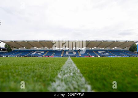 RDS Arena, Ballsbridge, Dublin, Irlande. 31 mai 2024. United Rugby Championship, Leinster versus Connacht ; les stands dans la zone RDS avant le coup d'envoi Credit : action plus Sports/Alamy Live News Banque D'Images