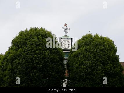 RDS Arena, Ballsbridge, Dublin, Irlande. 31 mai 2024. United Rugby Championship, Leinster versus Connacht ; la tour de l'horloge de la RDS Arena avant le coup d'envoi Credit : action plus Sports/Alamy Live News Banque D'Images