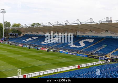 RDS Arena, Ballsbridge, Dublin, Irlande. 31 mai 2024. United Rugby Championship, Leinster versus Connacht ; les stands dans la zone RDS avant le coup d'envoi Credit : action plus Sports/Alamy Live News Banque D'Images