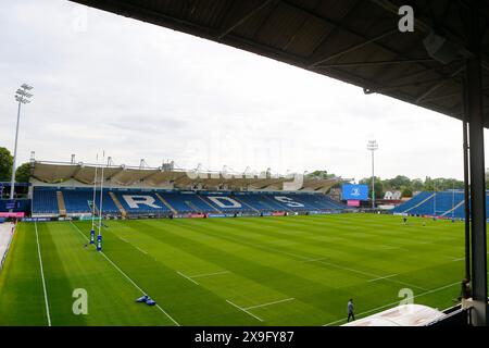 RDS Arena, Ballsbridge, Dublin, Irlande. 31 mai 2024. United Rugby Championship, Leinster versus Connacht ; les stands dans la zone RDS avant le coup d'envoi Credit : action plus Sports/Alamy Live News Banque D'Images