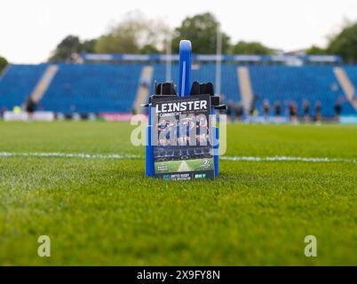 RDS Arena, Ballsbridge, Dublin, Irlande. 31 mai 2024. United Rugby Championship, Leinster versus Connacht ; The match programme Credit : action plus Sports/Alamy Live News Banque D'Images