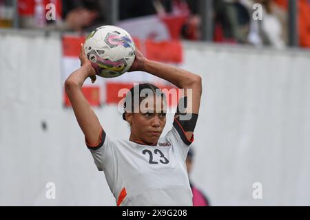 Ried, Autriche. 31 mai 2024. RIED, AUTRICHE - MAI 31 : Sveindis Jane Jonsdottir de l'Islande lors du match qualificatif UEFA Women's EURO 2025 entre l'Autriche et l'Islande à l'Innviertel Arena le 31 mai 2024 à Ried, Autriche.240531 SEPA 24 034 - 20240531 PD10856 crédit : APA-PictureDesk/Alamy Live News Banque D'Images