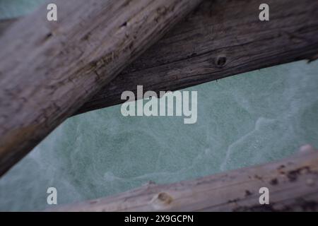 L’eau qui coule Banque D'Images