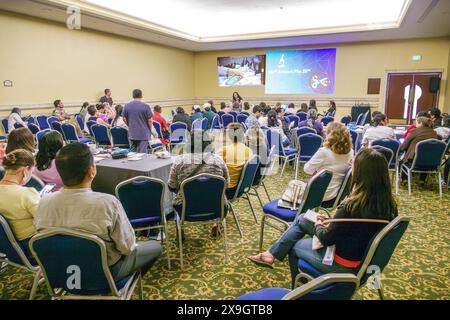 Merida Mexico, Zona Paseo Montejo Centro, Holiday Inn Merida IHG hôtel, intérieur, séminaire médical événement professionnel, ministère de la santé spo Banque D'Images