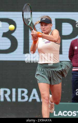 Paris, France. 31 mai 2024. Dayana Yastremska d'Ukraine pendant le jour 6 de l'Open de France 2024, Roland-Garros 2024, tournoi de tennis du Grand Chelem le 31 mai 2024 au stade Roland-Garros à Paris, France - photo Jean Catuffe/DPPI crédit : DPPI Media/Alamy Live News Banque D'Images