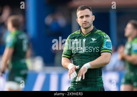 Dublin, Irlande. 01 juin 2024. Caolin Blade of Connacht lors du match de la ronde 18 du United Rugby entre Leinster Rugby et Connacht Rugby au RDS Arena de Dublin, Irlande le 31 mai 2024 (photo par Andrew SURMA/ Credit : Sipa USA/Alamy Live News Banque D'Images