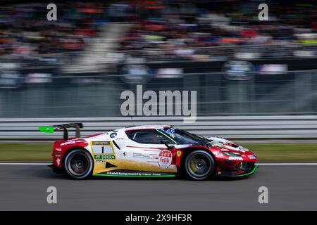 Felipe Fernandez laser, Daniel Keilwitz, Luca Ludwig, Nicolas Varrone (Frikadelli Racing Team, Ferrari 296 GT3, SP9, #01), GER, 52. ADAC Ravenol 24h Nuerburgring, 24 Stunden Rennen Qualifikation, 31.05.2023 Foto : Eibner-Pressefoto/Michael Memmler Banque D'Images