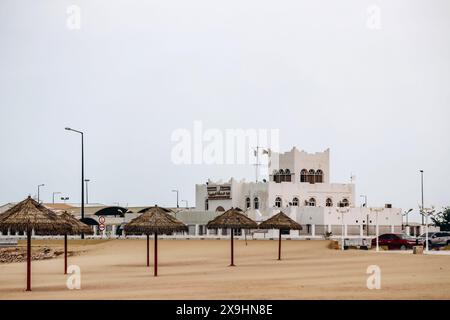 Al Wakrah, Qatar - 2 mai 2024 : marché du patrimoine « Al Wakrah Old Souq » au Qatar. Banque D'Images