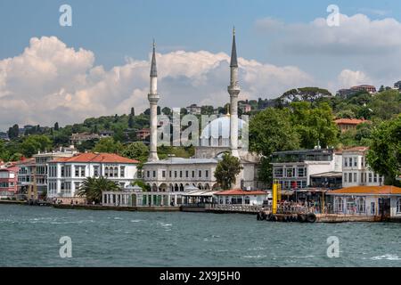 Quartier de Beylerbeyi dans le district d'Uskudar à Istanbul, Turquie Banque D'Images