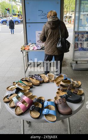 BIRKENSTOCK Schuhe, Laden, Schloßstraße, Steglitz, Berlin, Deutschland Banque D'Images