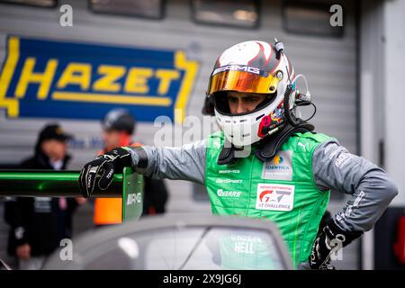 Adam Christodoulou (Mercedes-AMG Team GetSpeed, Mercedes AMG GT3, SP9, #08), GER, 52. ADAC Ravenol 24h Nuerburgring, 24 Stunden Rennen Qualifikation, 31.05.2023 Foto : Eibner-Pressefoto/Michael Memmler Banque D'Images