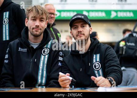 Max Hofer, Fabian Vettel (Doerr Motorsport, KTM X-Bow GT2, SP11, #55), GER, 52. ADAC Ravenol 24h Nuerburgring, 24 Stunden Rennen Qualifikation, 31.05.2023 Foto : Eibner-Pressefoto/Michael Memmler Banque D'Images