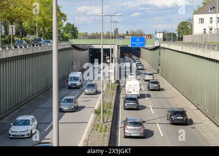 Flughafentunnel, Kurt-Schumacher-Damm, Tegel, Reinickendorf, Berlin, Deutschland Banque D'Images