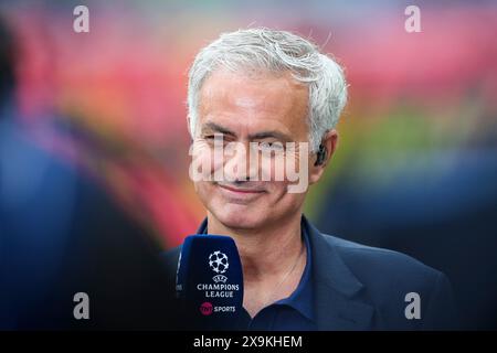 Londres, Royaume-Uni. 01 juin 2024. José Mourinho lors de la finale Borussia Dortmund contre Real Madrid UEFA Champions League au stade de Wembley, Londres, Angleterre, Royaume-Uni le 1er juin 2024 crédit : Every second Media/Alamy Live News Banque D'Images