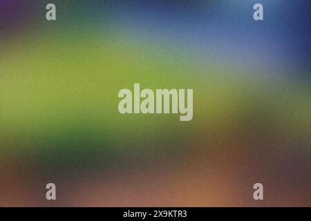 Texture granuleuse multicolore vibrante avec une transition de dégradé lisse Banque D'Images