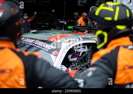 Fabian Schiller (Mercedes-AMG Team GetSpeed, Mercedes AMG GT3, SP9, #130), GER, 52. ADAC Ravenol 24h Nuerburgring, 24 Stunden Rennen, 01.06.2024 Foto : Eibner-Pressefoto/Michael Memmler Banque D'Images