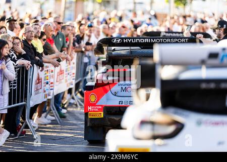 Olbia, Italie. 01 juin 2024. Ambiance pendant le Rallye Italia Sardegna 2024, 6ème manche du Championnat du monde des Rallye-voitures 2024 WRC, du 30 mai au 2 juin 2024 à Alghero, Sardegna - photo Nikos Katikis/DPPI crédit : DPPI Media/Alamy Live News Banque D'Images