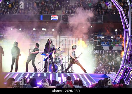 Cérémonie d'ouverture lors de la finale de l'UEFA Europa Champions League entre le Borussia Dortmund 0-0 Real Madrid au stade de Wembley le 1er juin 2024 à Londres, Royaume-Uni. Crédit : Maurizio Borsari/AFLO/Alamy Live News Banque D'Images