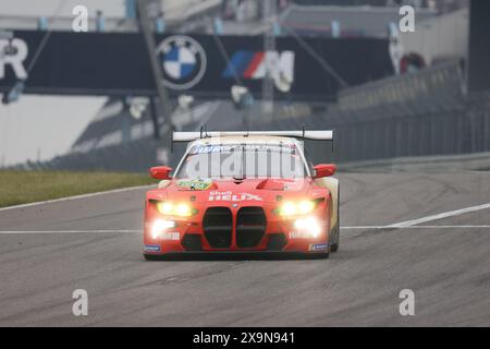 Daniel Harper (Belfast/GBR) / Max Hesse (Wernau/DEU) / Charles Weerts (Aubel/bel), #72, BMW M4 GT3, Team : BMW M Team RMG (DEU), Motorsport, ADAC Ravenol 24H Rennen Nuerburgring, Nuerburg, 30.05.2024 - 02.06.2024, Samstag 01.06.2024 Foto : Eibner-Pressefoto/Juergen Augst Banque D'Images