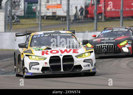 Raffaele Marciello (Breganzona/CHE) / Maxime Martin (Tervuren/bel) / Marco Wittmann (Fuerth/DEU) / Augusto Farfus (Monaco/mon), #98, BMW M4 GT3, Team : ROWE Racing (DEU), Motorsport, ADAC Ravenol 24H Rennen Nuerburgring, Nuerburg, 30.05.2024 - 02.06.2024, Samstag 01.06.2024 Foto : Eibner-Pressefost/Juergen Banque D'Images