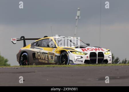 Raffaele Marciello (Breganzona/CHE) / Maxime Martin (Tervuren/bel) / Marco Wittmann (Fuerth/DEU) / Augusto Farfus (Monaco/mon), #98, BMW M4 GT3, Team : ROWE Racing (DEU), Motorsport, ADAC Ravenol 24H Rennen Nuerburgring, Nuerburg, 30.05.2024 - 02.06.2024, Samstag 01.06.2024 Foto : Eibner-Pressefost/Juergen Banque D'Images