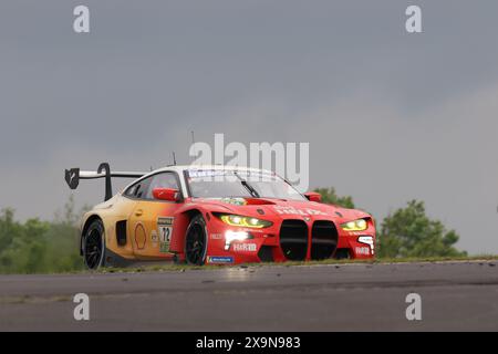 Daniel Harper (Belfast/GBR) / Max Hesse (Wernau/DEU) / Charles Weerts (Aubel/bel), #72, BMW M4 GT3, Team : BMW M Team RMG (DEU), Motorsport, ADAC Ravenol 24H Rennen Nuerburgring, Nuerburg, 30.05.2024 - 02.06.2024, Samstag 01.06.2024 Foto : Eibner-Pressefoto/Juergen Augst Banque D'Images