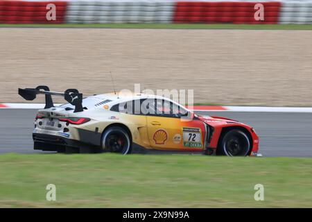 Daniel Harper (Belfast/GBR) / Max Hesse (Wernau/DEU) / Charles Weerts (Aubel/bel), #72, BMW M4 GT3, Team : BMW M Team RMG (DEU), Motorsport, ADAC Ravenol 24H Rennen Nuerburgring, Nuerburg, 30.05.2024 - 02.06.2024, Samstag 01.06.2024 Foto : Eibner-Pressefoto/Juergen Augst Banque D'Images