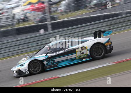 Max Hofer (Perchtholdshof/AUT) / Christian Gebhardt (Aichtal/DEU) / Fabian Vettel (Francfort/DEU) / Ben Doerr (Butzbach/DEU), #55, KTM X-Bow GT2, Team : Doerr Motorsport (DEU), Motorsport, ADAC Ravenol 24H Rennen Nuerburgring, Nuerburg, 30.05.2024 - 02.06.2024, Samstag 01.06.2024 Foto : Eibner/Presergen Banque D'Images