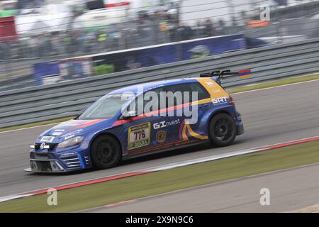 Artur Goroyan (Arménie/ARM) / Roman Mavlanov (Jeweran/ARM) / Stephan Epp (Wuppertal/DEU) / Joris Primke (Bochum/DEU), #776, VW Golf GTI TCR, Team : MSC Sinzig (DEU), Motorsport, ADAC Ravenol 24H Rennen Nuerburgring, Nuerburg, 30.05.2024 - 02.06.2024, Samstag 01.06.2024 Foto : Eibner-Pressefost/Juergen Banque D'Images