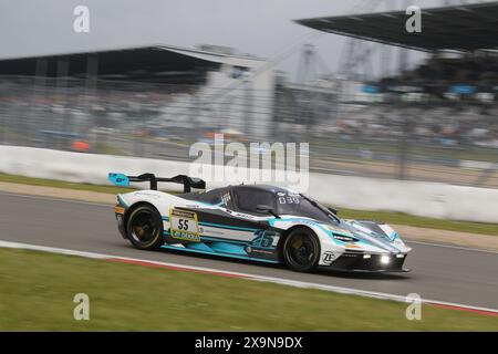 Max Hofer (Perchtholdshof/AUT) / Christian Gebhardt (Aichtal/DEU) / Fabian Vettel (Francfort/DEU) / Ben Doerr (Butzbach/DEU), #55, KTM X-Bow GT2, Team : Doerr Motorsport (DEU), Motorsport, ADAC Ravenol 24H Rennen Nuerburgring, Nuerburg, 30.05.2024 - 02.06.2024, Samstag 01.06.2024 Foto : Eibner/Presergen Banque D'Images