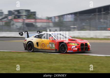 Daniel Harper (Belfast/GBR) / Max Hesse (Wernau/DEU) / Charles Weerts (Aubel/bel), #72, BMW M4 GT3, Team : BMW M Team RMG (DEU), Motorsport, ADAC Ravenol 24H Rennen Nuerburgring, Nuerburg, 30.05.2024 - 02.06.2024, Samstag 01.06.2024 Foto : Eibner-Pressefoto/Juergen Augst Banque D'Images