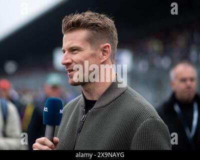 Nico Huelkenberg (Deutschland, Haas F1 Team Formel 1 Rennfahrer) in der Startaufstellung, GER, 52. ADAC Ravenol 24h Nuerburgring, 24 Stunden Rennen, 01.06.2024 Foto : Eibner-Pressefoto/Michael Memmler Banque D'Images