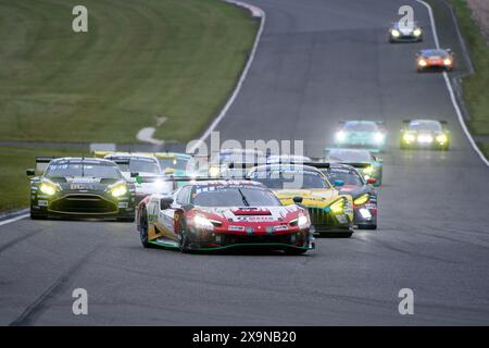 Felipe Fernandez laser, Daniel Keilwitz, Luca Ludwig, Nicolas Varrone (Frikadelli Racing Team, Ferrari 296 GT3, SP9, #01), GER, 52. ADAC Ravenol 24h Nuerburgring, 24 Stunden Rennen, 01.06.2024 Foto : Eibner-Pressefoto/Michael Memmler Banque D'Images