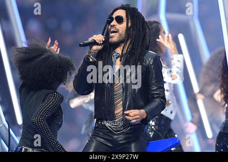 Londres, Allemagne. 01 juin 2024. Finale de la Ligue des Champions de Fussball Borussia Dortmund - Real Madrid AM 01.06.2024 im Wembley-Stadion à Londres Lenny Kravitz Foto : Revierfoto crédit : ddp Media GmbH/Alamy Live News Banque D'Images