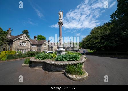 Statue d'ange, Ford Banque D'Images