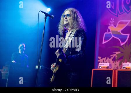 22 mai 2024 : Glenn Hughes joue des classiques Deep Purple lors d'un concert à Milan, en Italie Banque D'Images